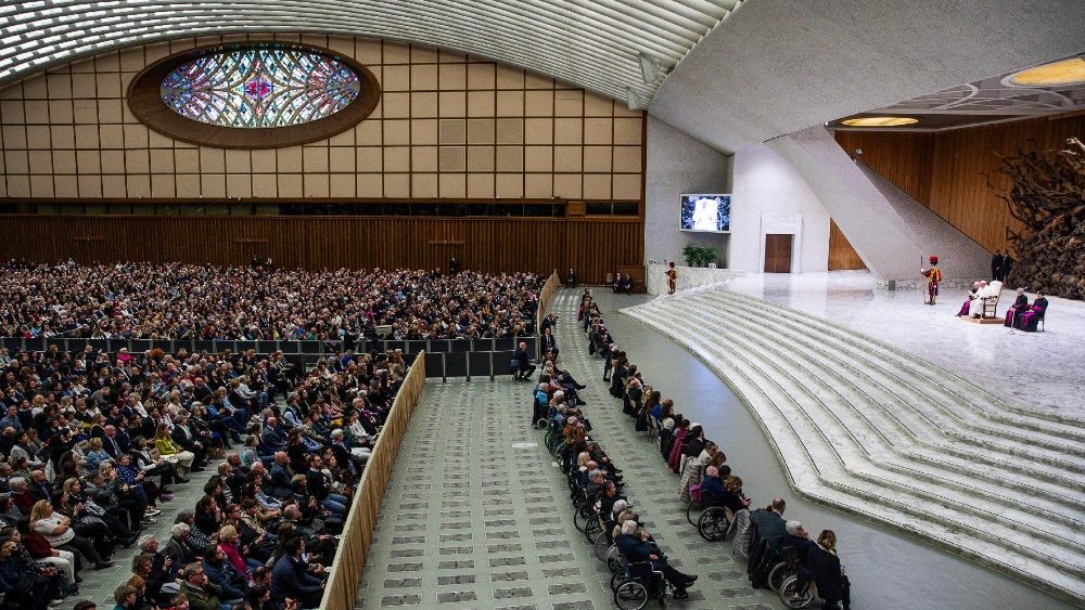 Аўдыенцыя для работнікаў тэлерадыёкампаніі RAI