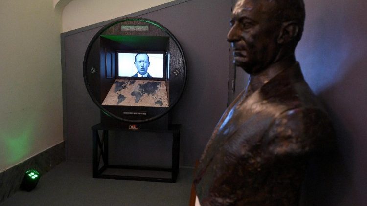 Une exposition sur Marconi, au siège de la Rai, la radio-télé publique italienne