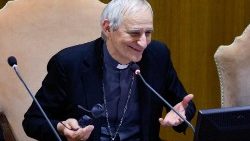 Il cardinale Zuppi, presidente della CEI