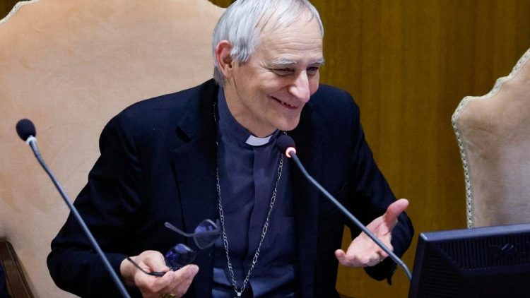 Il cardinale Zuppi, presidente della CEI