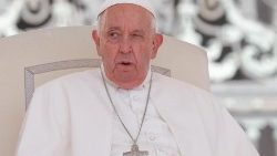 Papież Franciszek na audiencji ogólnej 5 czerwca 2024 r.