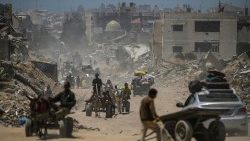 Lo scenario di distruzione a Gaza