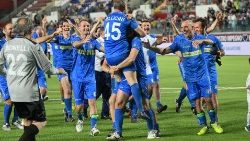 Um dos momentos do jogo da Partida do Coração deste ano