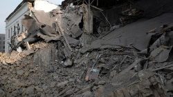 Edifici distrutti a Kyiv