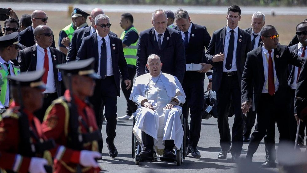 Pope Francis' Apostolic visit in Dili, East Timor