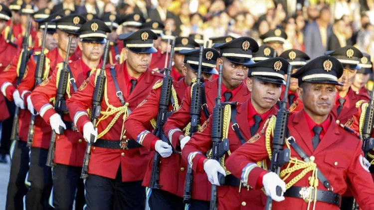 Mapokezi ya kukata na shoka kwa Papa Francisko nchini Timor ya Mashariki