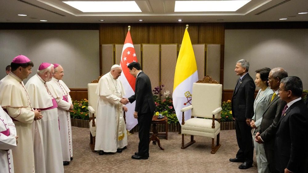 Pope Francis' apostolic visit in Singapore