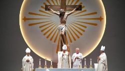 Missa celebrada pelo Papa Francisco durante recente visita a Singapura (Foto de arquivo)