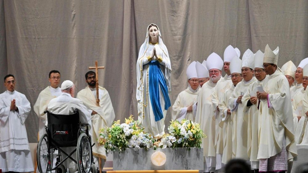 Călătoria apostolică a papei Francisc în Singapore (Sfânta Liturghie, pe Stadionul Național, joi, 12 septembrie 2024)