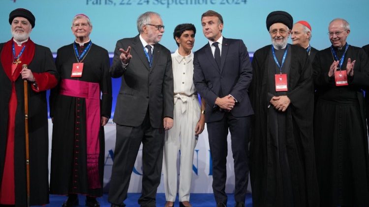 Beim Internationalen Friedenstreffen am 22.09.2024