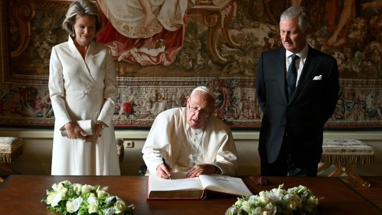 Среща с гражданските власти в Белгия