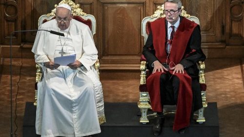Papst an Uni Löwen: Weitet die Grenzen! Seid unruhig auf der Suche nach der Wahrheit!