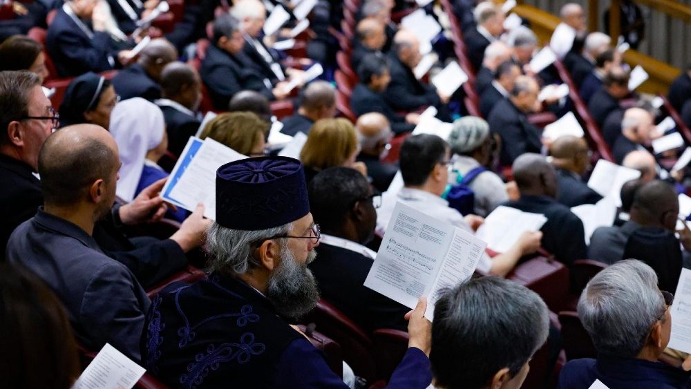 Удзельнікі рэкалекцый перад Сінодам Біскупаў аб сінадальнасці