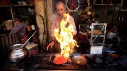 Ein Koch in Pakistan