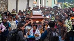 Pogrzeb zamordowanego kapłana