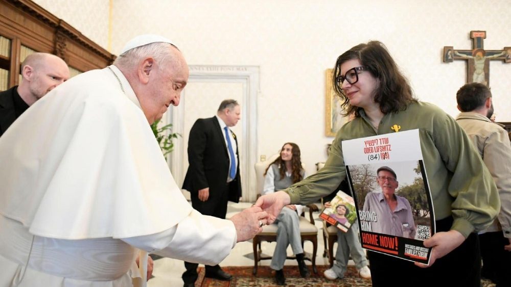 Аўдыенцыя для былых ізраільскіх заложнікаў