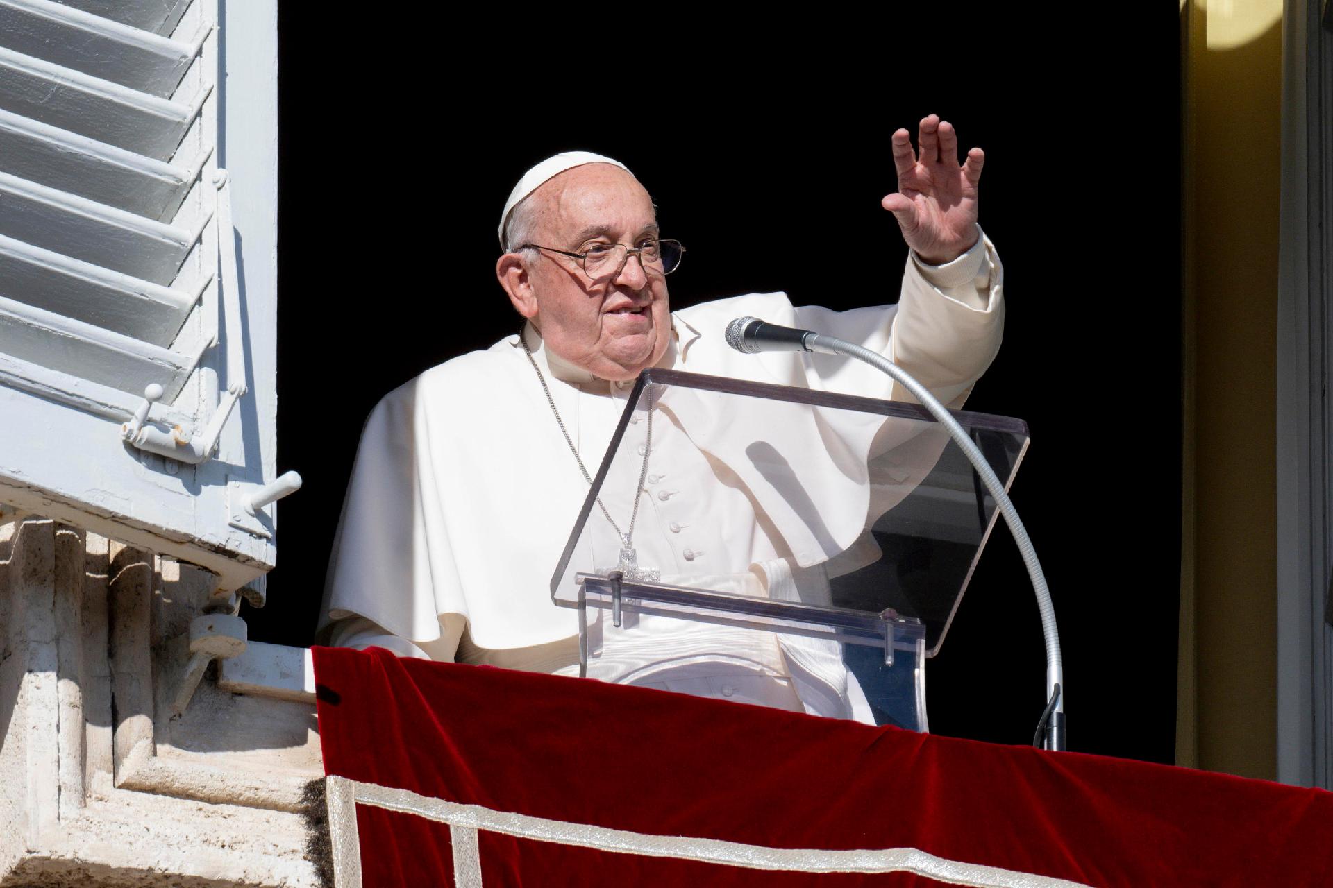 Pope Francis at Angelus