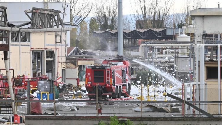 Наступствы выбуху на нафтагазавым заводзе ENI у Каленцана