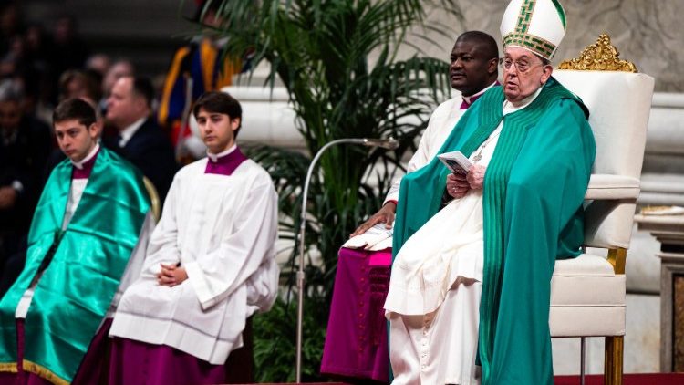 संत पापा फ्रांसिस, ईश वचन का रविवार मिस्सा पूजा में