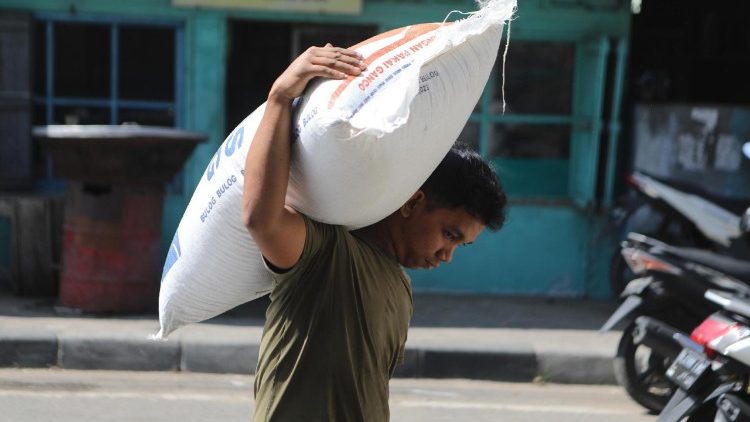 Reissäcke in Asien (Archivbild)