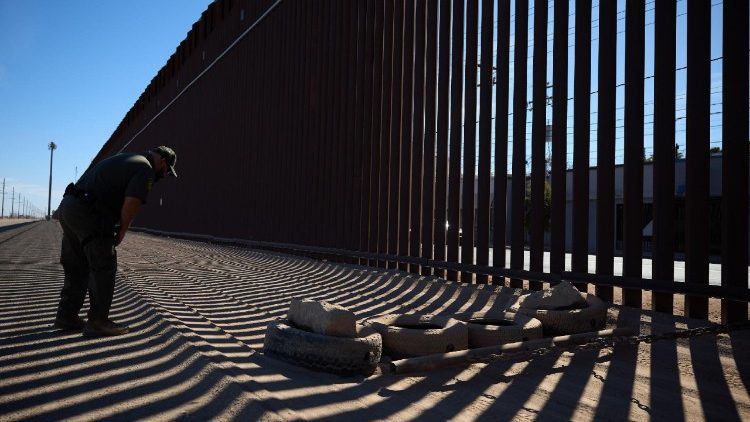 An der Grenze zwischen Mexiko und den USA