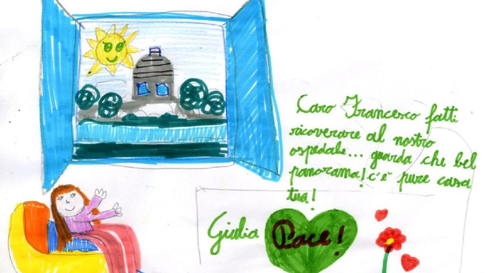 Desenhos das crianças do Hospital Menino Jesus