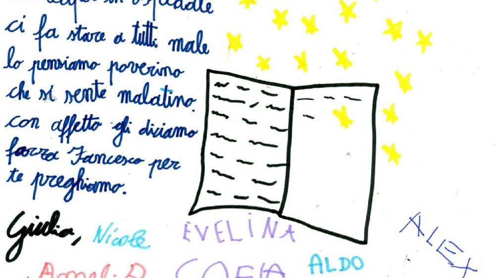 Desenhos das crianças do Hospital Menino Jesus