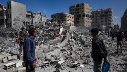 ഇസ്രയേലിന്റെ ആക്രമണത്തിന് ശേഷമുള്ള ഒരു ചിത്രം