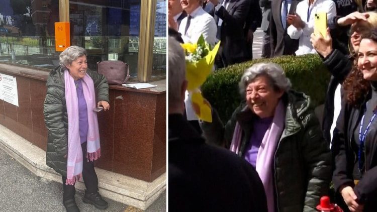 Carmela Mancuso kilkanaście razy jeździła pod Gemelli z kwiatami