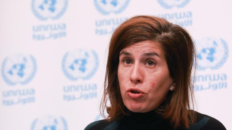 UNRWA-Sprecherin Juliette Touma 