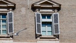 Påven höll inte sin Angelus från Apostoliska palatset 