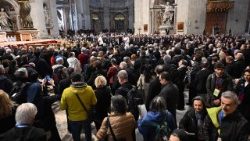 Messe der Versammlung im Petersdom