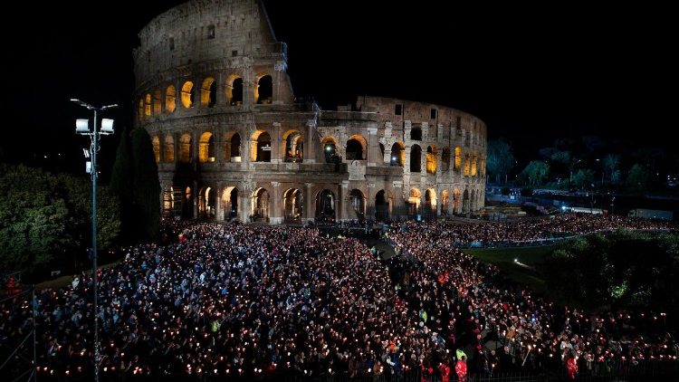 Kreuzweg am Kolosseum (Archivbild)
