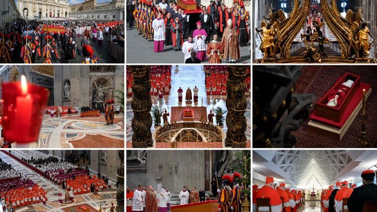 കാലം ചെയ്ത ഫ്രാൻസിസ് പാപ്പായുടെ ശരീരം വത്തിക്കാനിലെ ബസിലിക്കയിൽ 