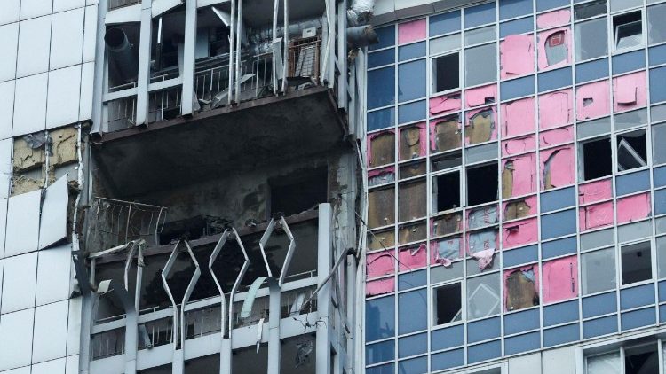 At least two people died and seven people were injured during an overnight Russian attack in Kyiv