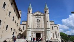 Đền thờ Thánh Rita ở thành phố Cascia của Ý