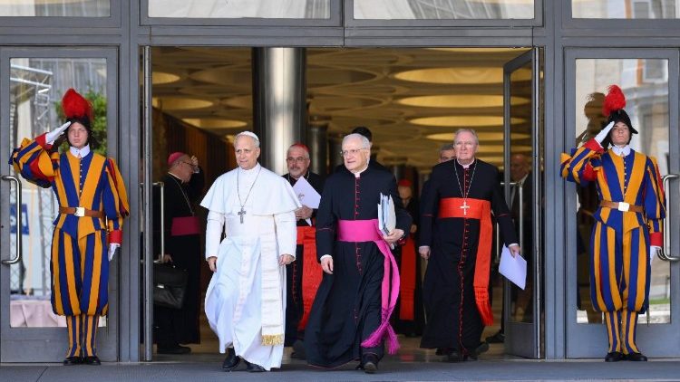 वाटिकन में संत पापा लियो 14वें