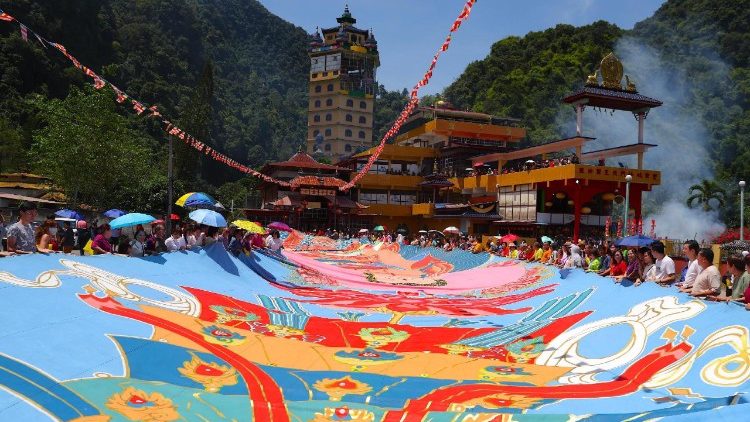 Vesak-Feiern in Malaysia