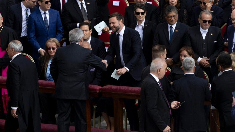 Italiens Außenminister Tajani begrüßt US-Vizepräsident Vance