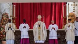 कलीसिया के नये चरवाहे संत पापा लियो 14वें का यूखारीस्तीय बलिदान 