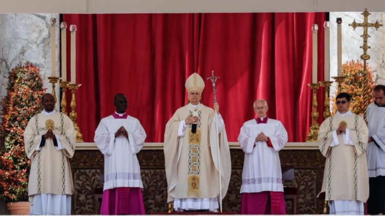 कलीसिया के नये चरवाहे संत पापा लियो 14वें का यूखारीस्तीय बलिदान 