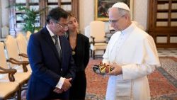 Il Papa ha ricevuto il presidente della Colombia