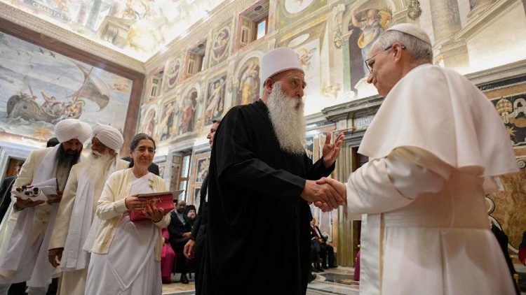Papa riceve delegazioni ecumeniche e i rappresentanti delle altre fedi