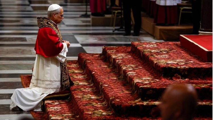 Le&oacute; p&aacute;pa im&aacute;dkozott a N&eacute;pek Apostola s&iacute;rj&aacute;n&aacute;l