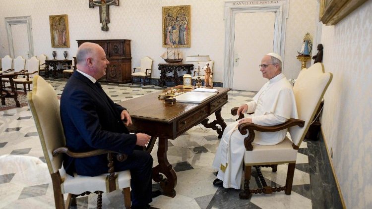 திருத்தந்தையுடன் பல்கேரிய பிரதமர் Zhelyazkov 