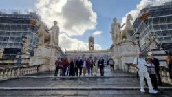 A Capitolium-dombra vezető lépcsősor