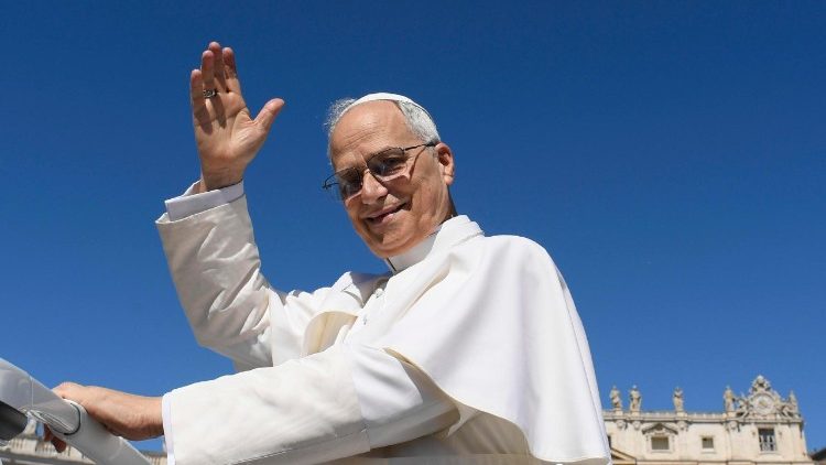 पोप लियो 14वें आमदर्शन समारोह में