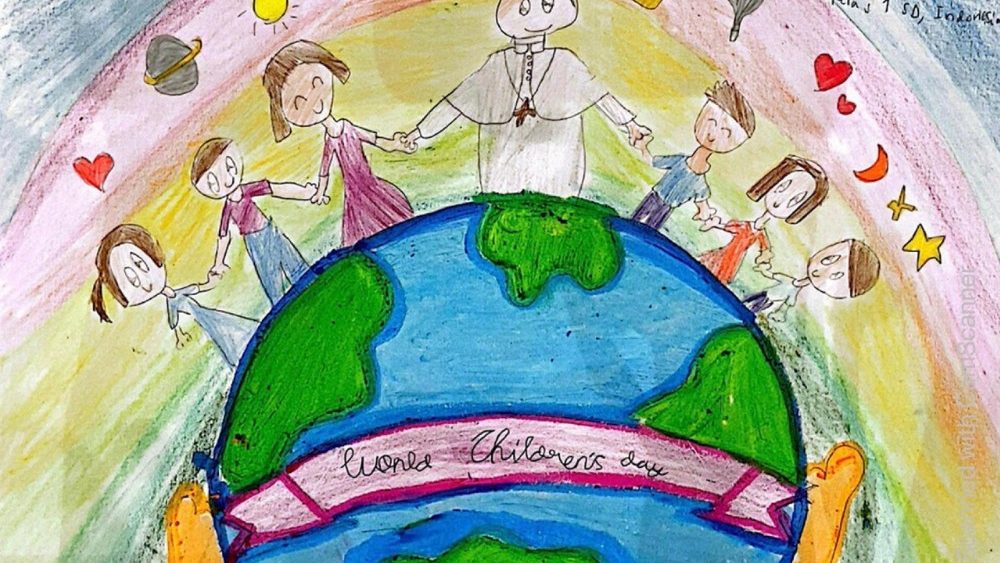 I disegni dei bimbi per Papa Leone, la pace in primo piano