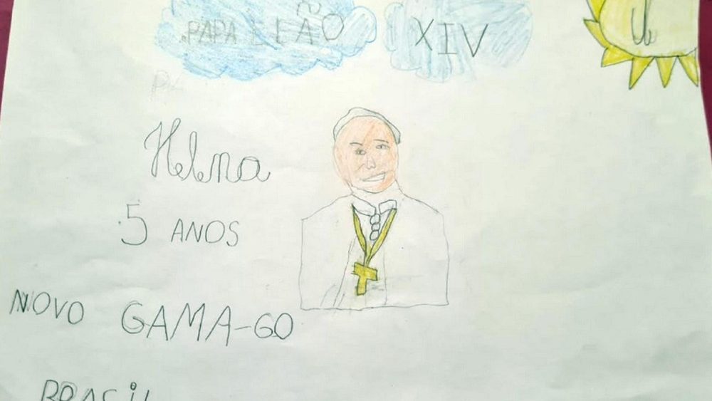 I disegni dei bimbi per Papa Leone, la pace in primo piano