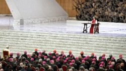 تأمل الراهبة الأخت ماريا غلوريا ريفا بحضور قداسة البابا لمناسبة يوبيل الكرسي الرسولي ٩ حزيران يونيو ٢٠٢٥